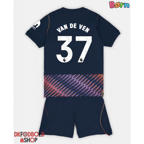 Tottenham Hotspur Micky van de Ven #37 Udebanesæt Børn 2026-27 Kort ærmer (+ korte bukser)